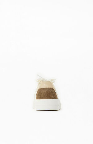 Women's Beige Cali Court Sneakers image number 3