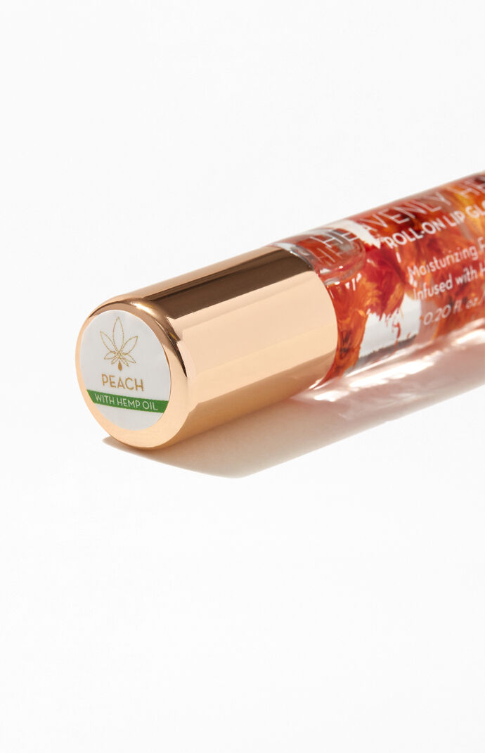 Peach Hemp Infused Lip Gloss