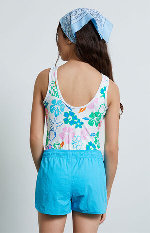 Multi Hibiscus One Piece Swimsuit image number 4
