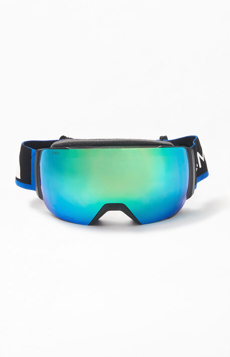 x The North Face Blue I/O Mag XL Snow Goggles