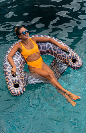 Leopard Print Jumbo Sun Chair image number 3