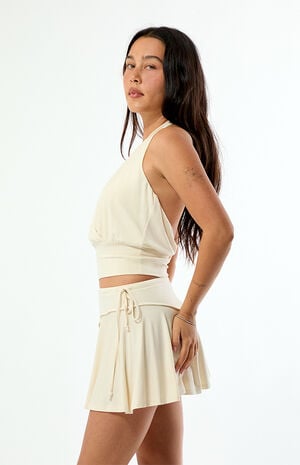 Asymmetrical Mini Skirt image number 4