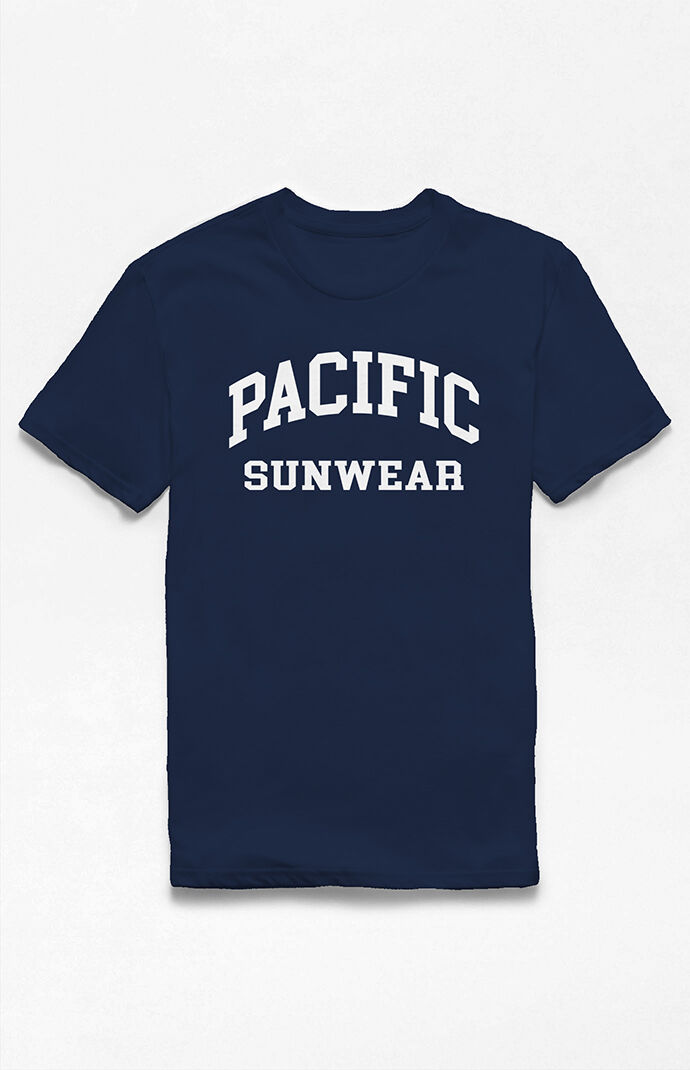 Navy Collegiate Logo T-Shirt