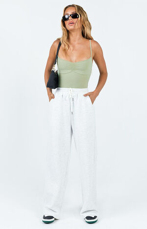 Khaki Linden Bodysuit image number 5