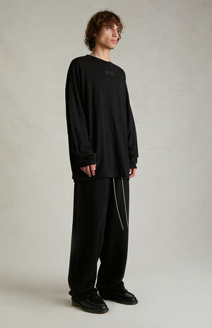 Black Lounge Sweatpants image number 2