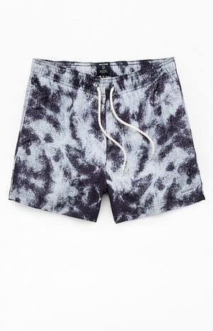 Dark Abstract Eco AOP 5" Swim Trunks