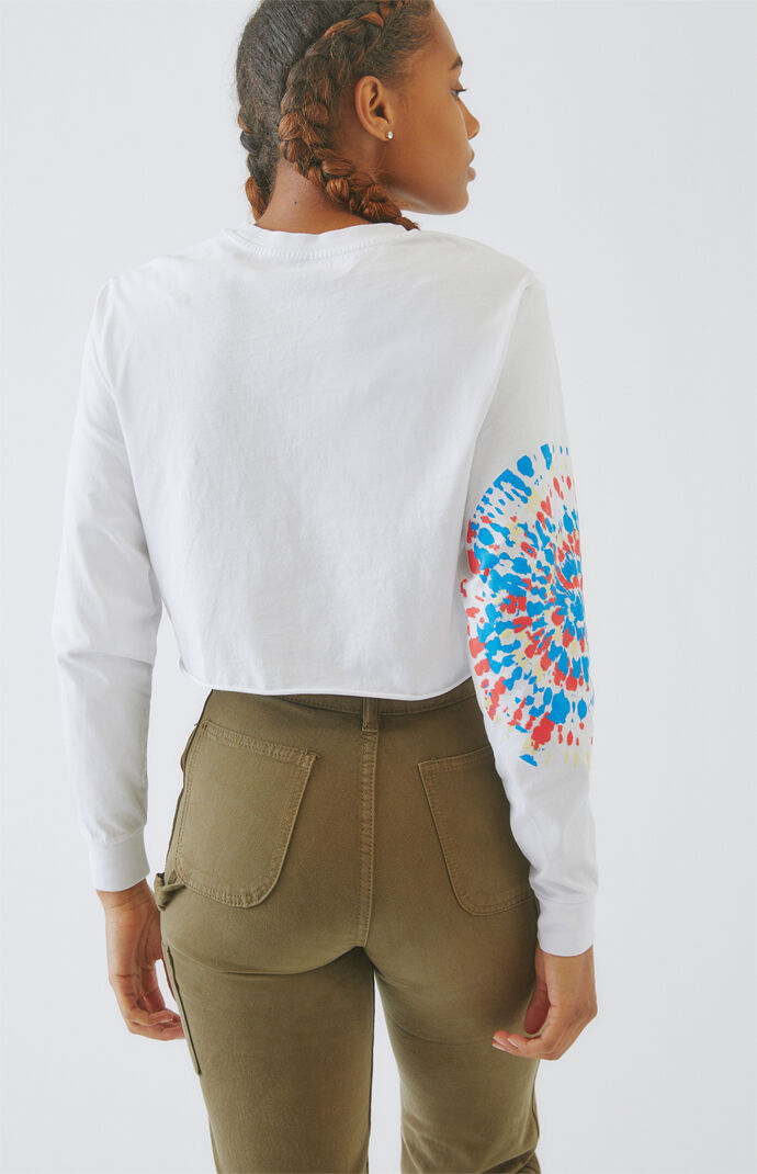 Tie-Dyed Peace Long Sleeve T-Shirt