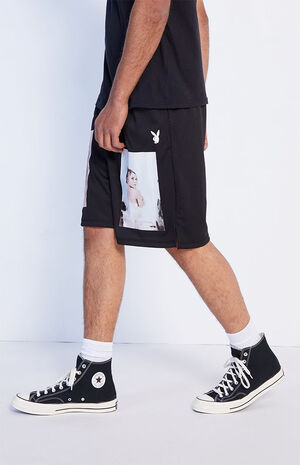 By PacSun Pictorial Mesh Shorts image number 3