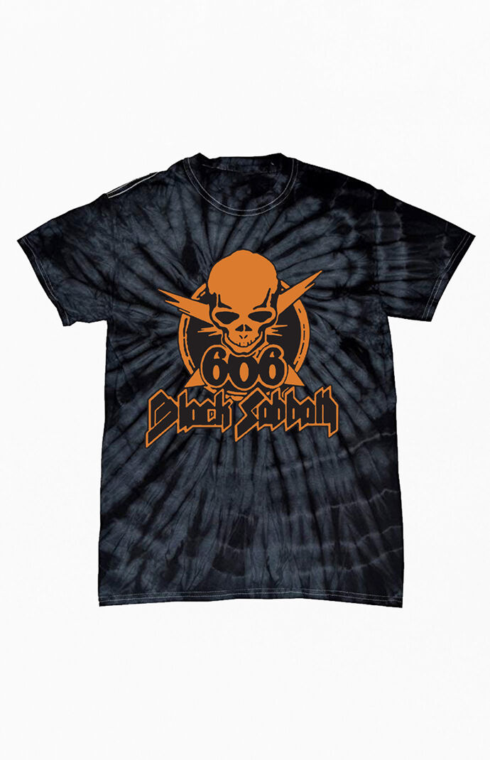 Black Sabbath 666 Tie-Dyed T-Shirt