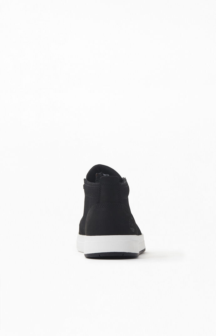 Black Davis Square Work Boots