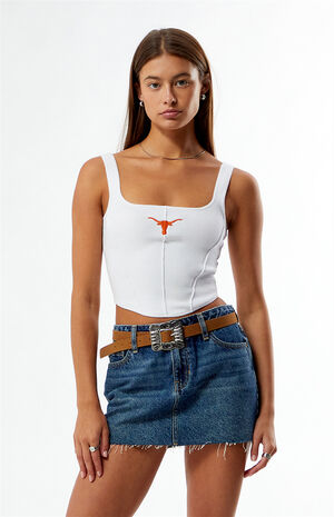 Texas Longhorns Knit Corset Top image number 1