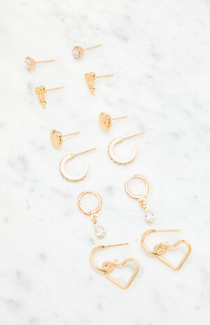 6 Pack Mia Earrings image number 2