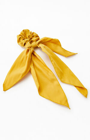 Washed Short Flowy Scrunchie image number 2