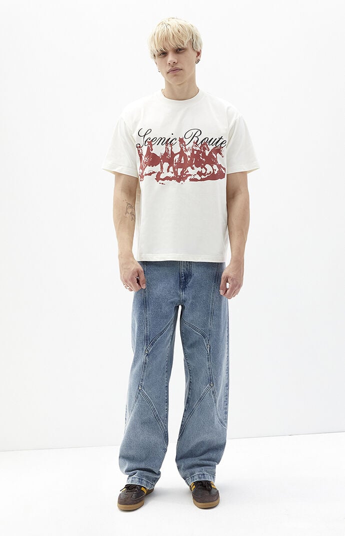 ★★New Balance★★ Loose Straight Denim Pants Medium Indigo assemblynewyork20250109165232.