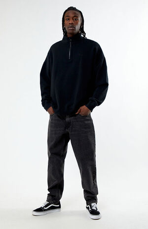 Eco Solid Quarter Zip Sweatshirt image number 3