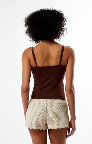 Mia Floral Beaded Cami Top image number 5