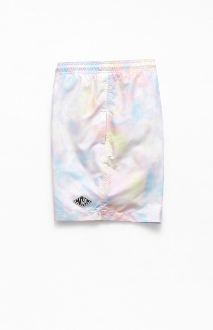 pastel swim trunks