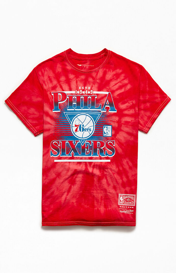 76ers Tie Dyed T-Shirt