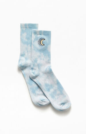 Blue Moon Tie Dye Recycled Socks image number 3