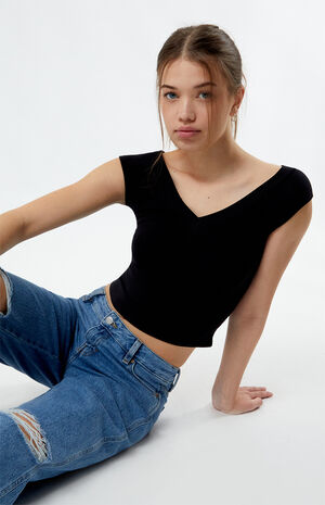 Havana V-Neck top image number 4