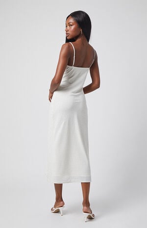 Daisy Floral Tie Front Midi Dress image number 3