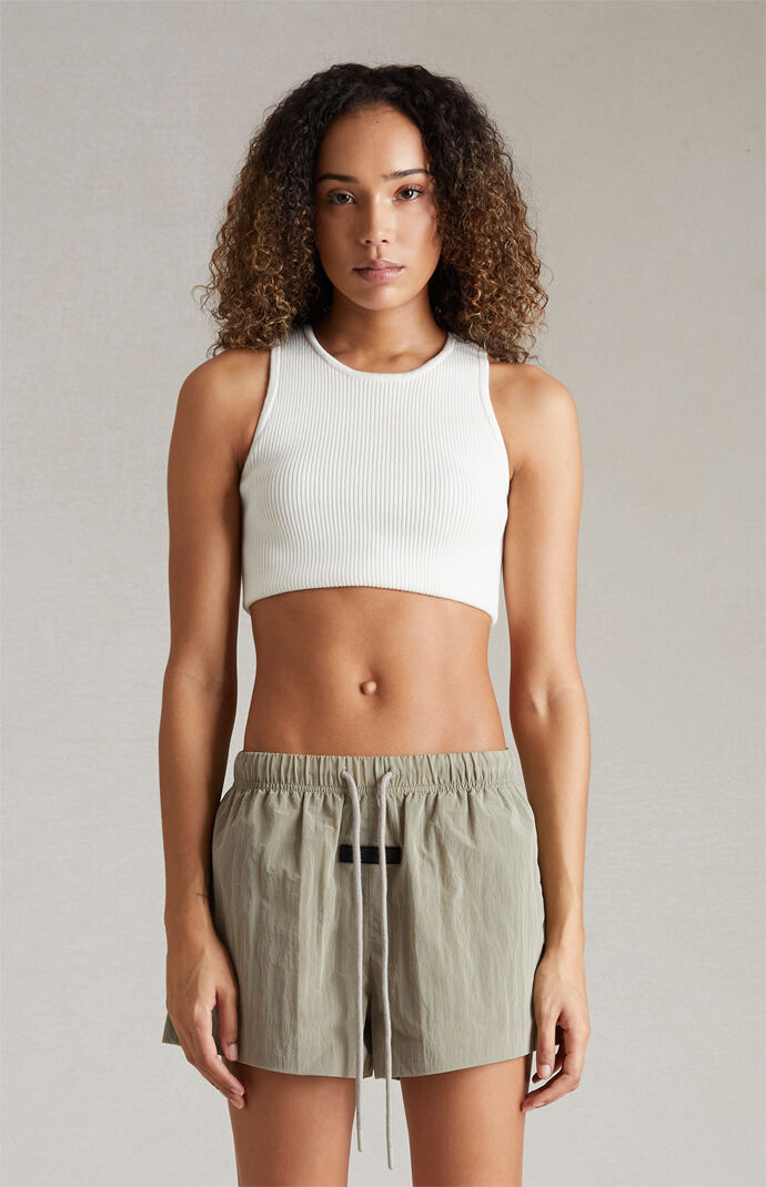 피어오브갓 에센셜 Fear of God Essentials Womens Cloud Dancer Sport Tank Top