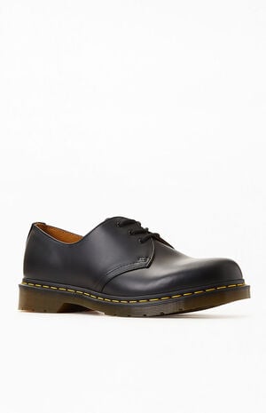 1461 Smooth Leather Black Shoes image number 2