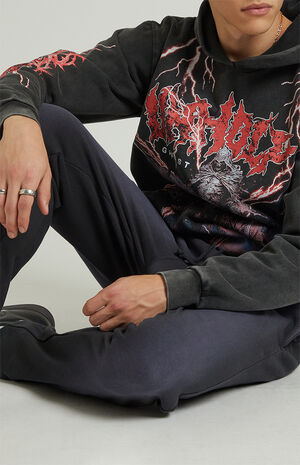 Acid Wash Fleece Sweatpants image number 5