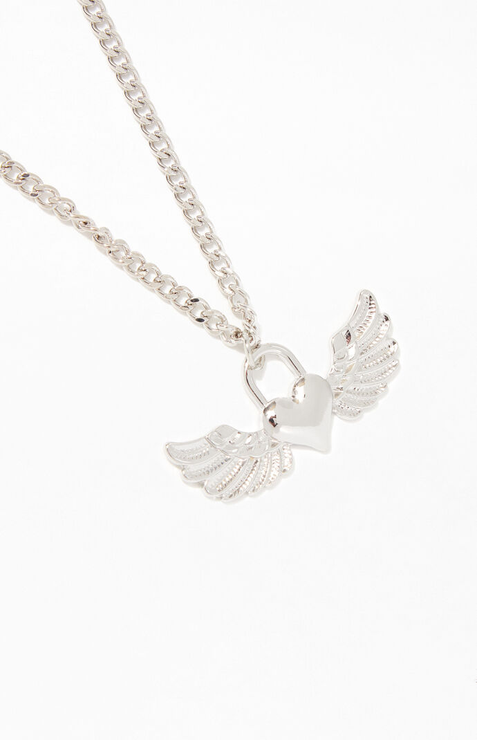 Winged Heart Necklace
