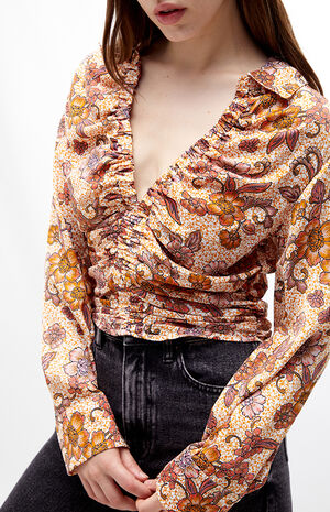 I Got You Printed Long Sleeve Top image number 2