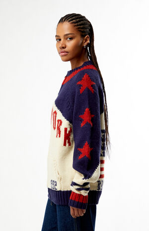 Storm Knit Mock Neck Zip Up Sweater image number 4