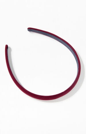 Burgundy Headband image number 2
