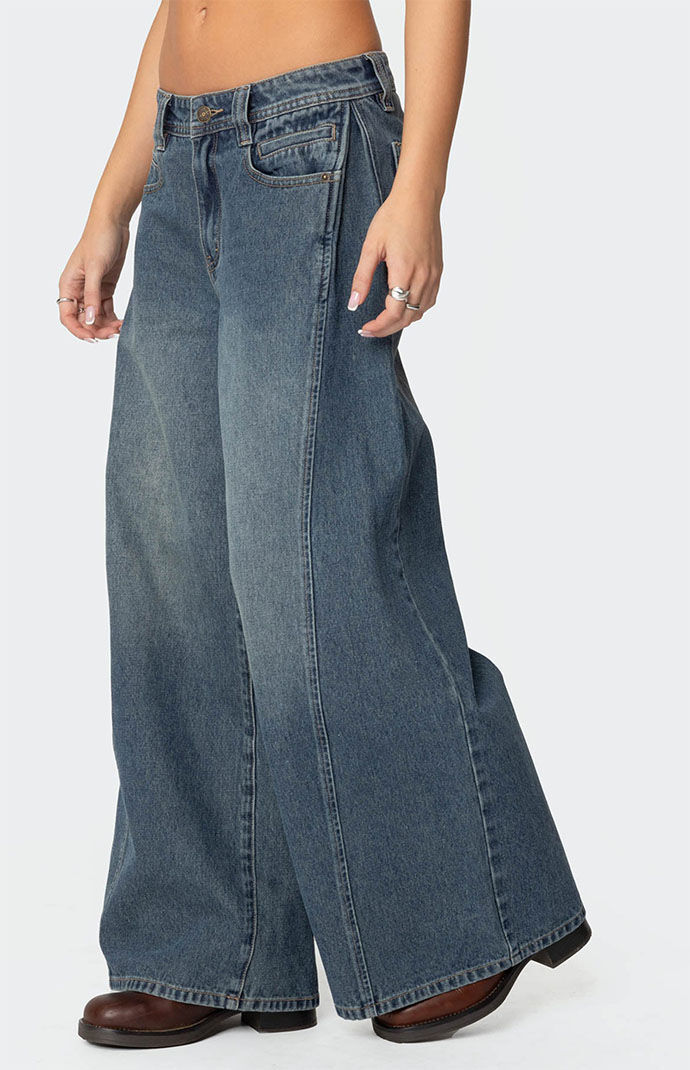 JieDa　LOOSE FIT JEANS BACK SIDE DENIM JIEDA×JW EXCLUSIVE For Ladies USED LOOSE FIT JEANS (IND
