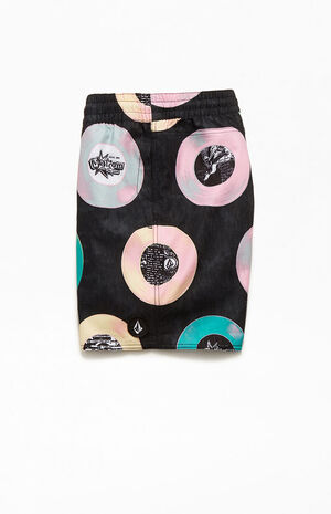 Black Stoney 17" Swim Trunks image number 3