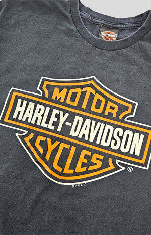 Upcycled St. Augustine Harley Davidson T-Shirt image number 3