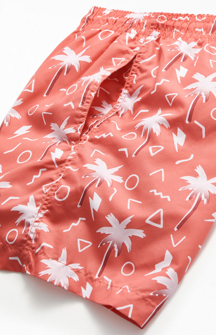 Palm Geo 16" Swim Trunks