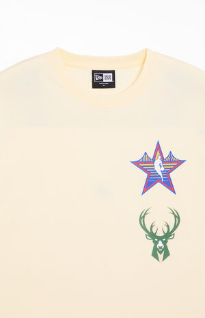 NBA All-Star Game Giannis Antetokounmpo 34 Bucks T-Shirt image number 3