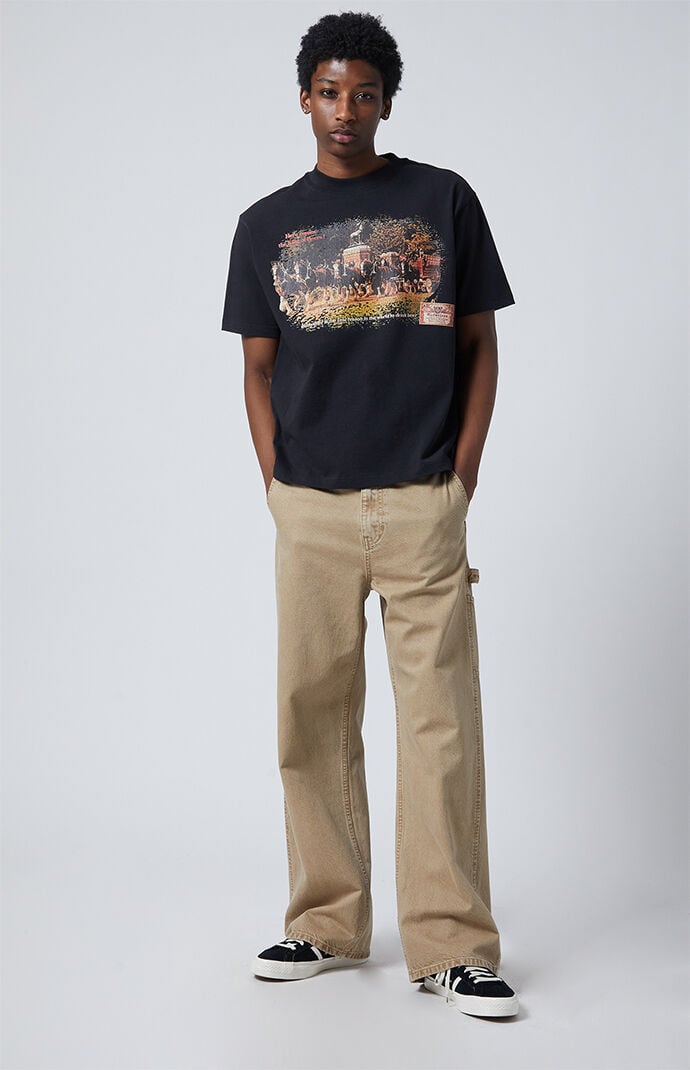 Pacsun Blake Extreme Baggy Jeans Carpenter Tan | Pacsun