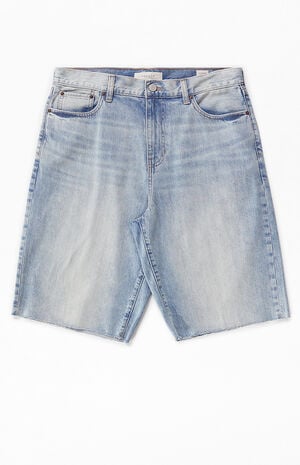 Medium Indigo Denim Baggy Shorts