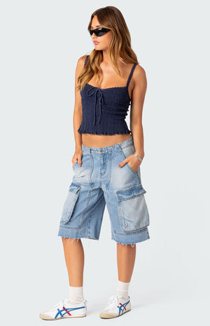 Lacey Knit Tank Top image number 2