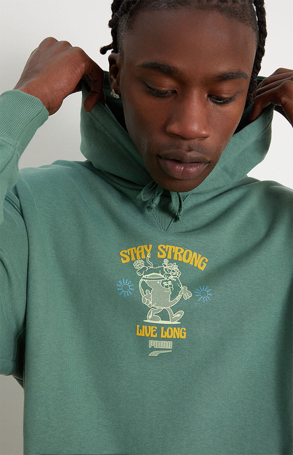 Puma Downtown Graphic Hoodie PacSun