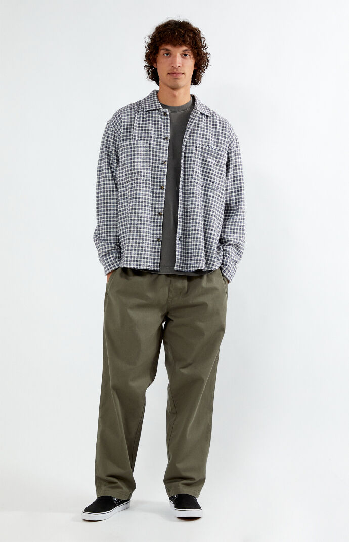 Obey Bigwig Woven Plaid Shirt | PacSun