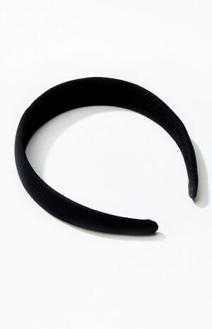 Black Thick Headband