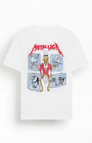 Metallica Skeleton Head T-Shirt image number 1