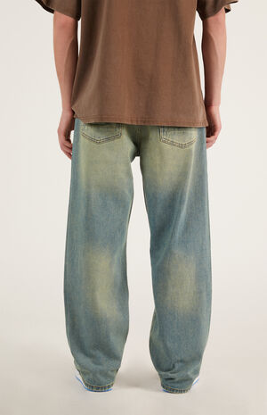Dylan Tinted Baggy Jeans Medium Indigo image number 5