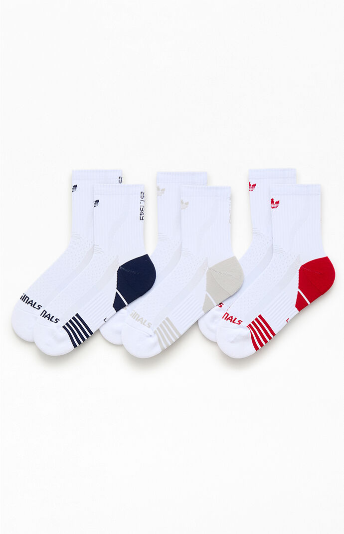 adidas 3 Pack 3-Stripes 3.0 Socks