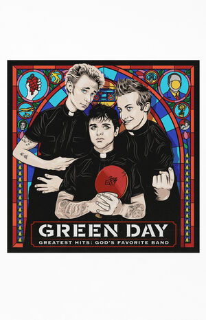 Green Day Greatest Hits: God's Favorite Band Vinyl Record image number 1