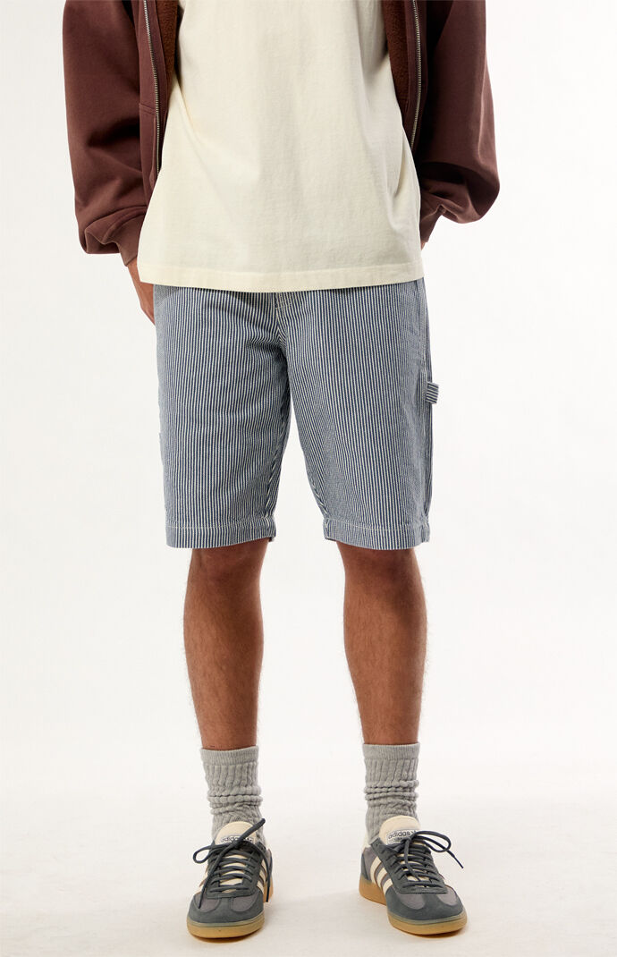 Dickies Hickory Striped Carpenter Baggy Jorts | Pacsun