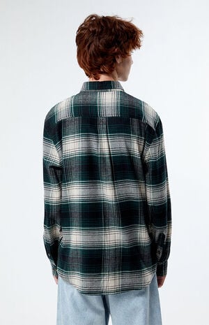 Green Classic Plaid Shirt image number 4