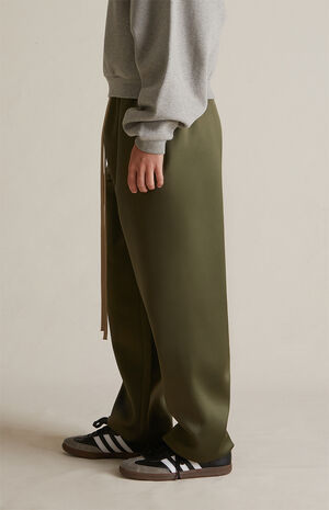 Women's Military Satin Sweatpants image number 4